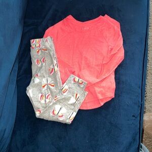 Long sleeve top and leggings set- perfect for twins!
